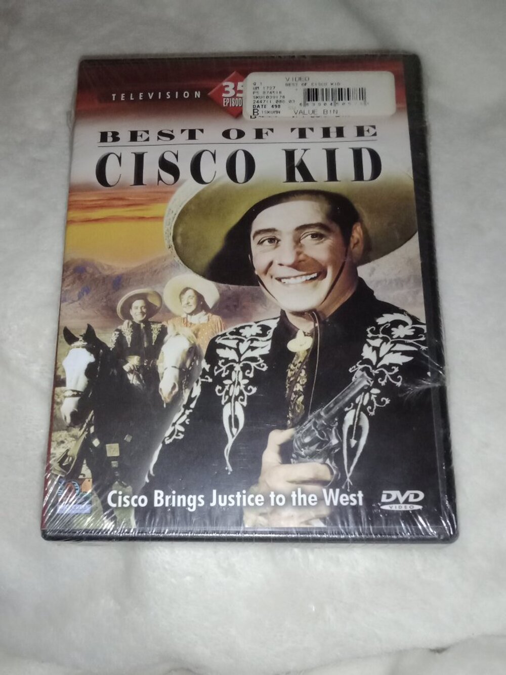 Television Classics Best of The Cisco Kid 35 Episodes (3-Disc Set) DVD NEW